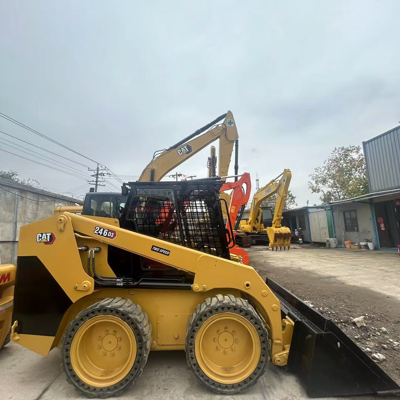 Second hand Cat 246D3 Loader with low Price