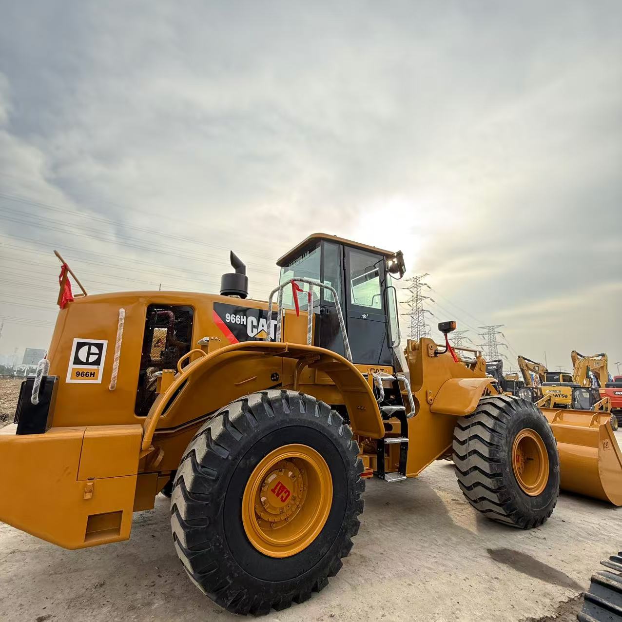 Used Caterpillar CAT 966 966H Wheel Loader From Japan Front End Loader