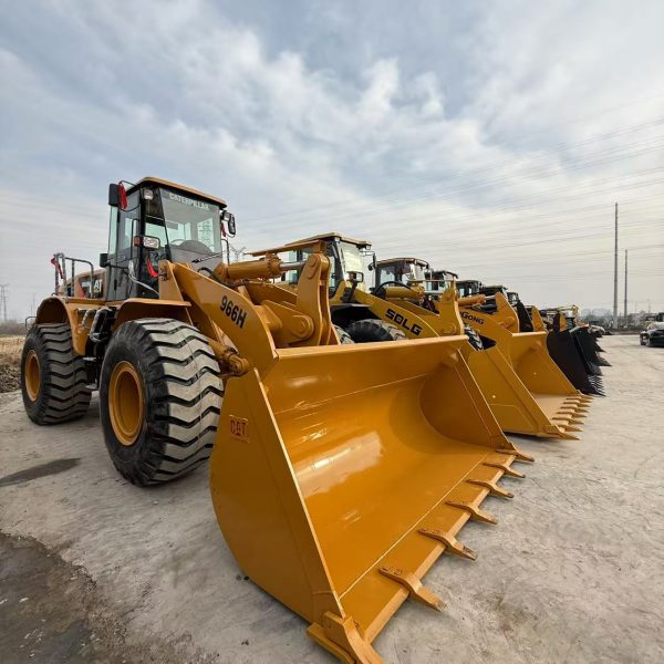Used Caterpillar CAT 966 966H Wheel Loader From Japan Front End Loader