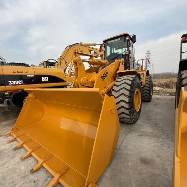 Used Caterpillar CAT 966 966H Wheel Loader From Japan Front End Loader